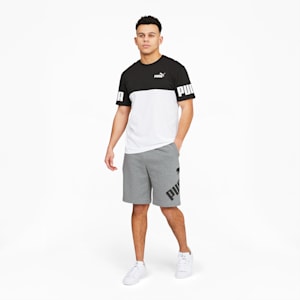 10" Big Logo Men's Shorts, Medium Gray Heather